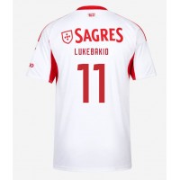 Benfica Dodi Lukebakio #11 Fußballbekleidung Auswärtstrikot 2025-26 Kurzarm